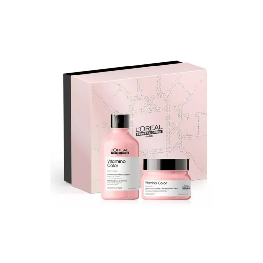 Pack Shampoo 300 Ml + Máscara 250 Ml Vitamino Color Loreal